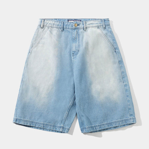 Butter Goods - Scribble Denim Shorts - Faded Light Blue