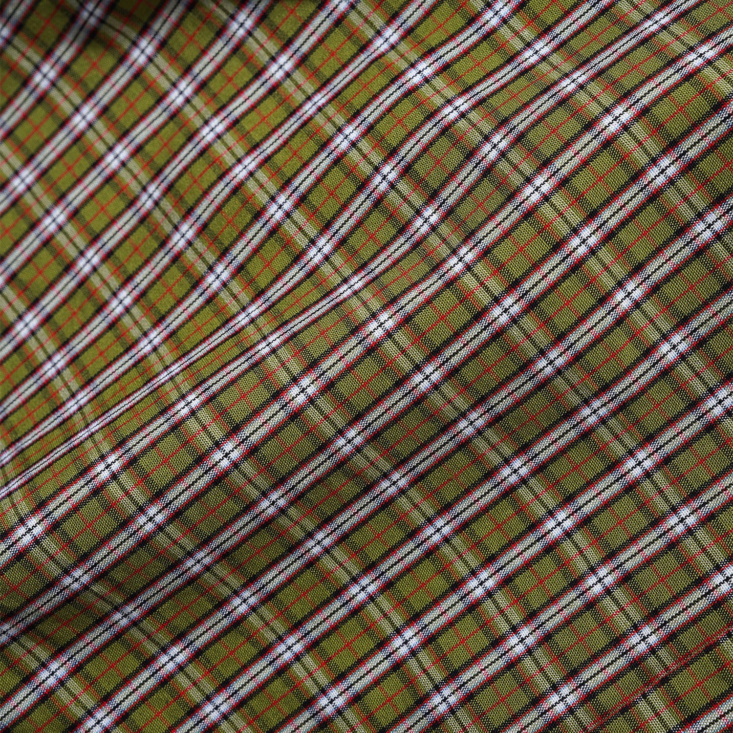 Butter Goods - Equipment Short Sleeve Shirt - Lime / Red