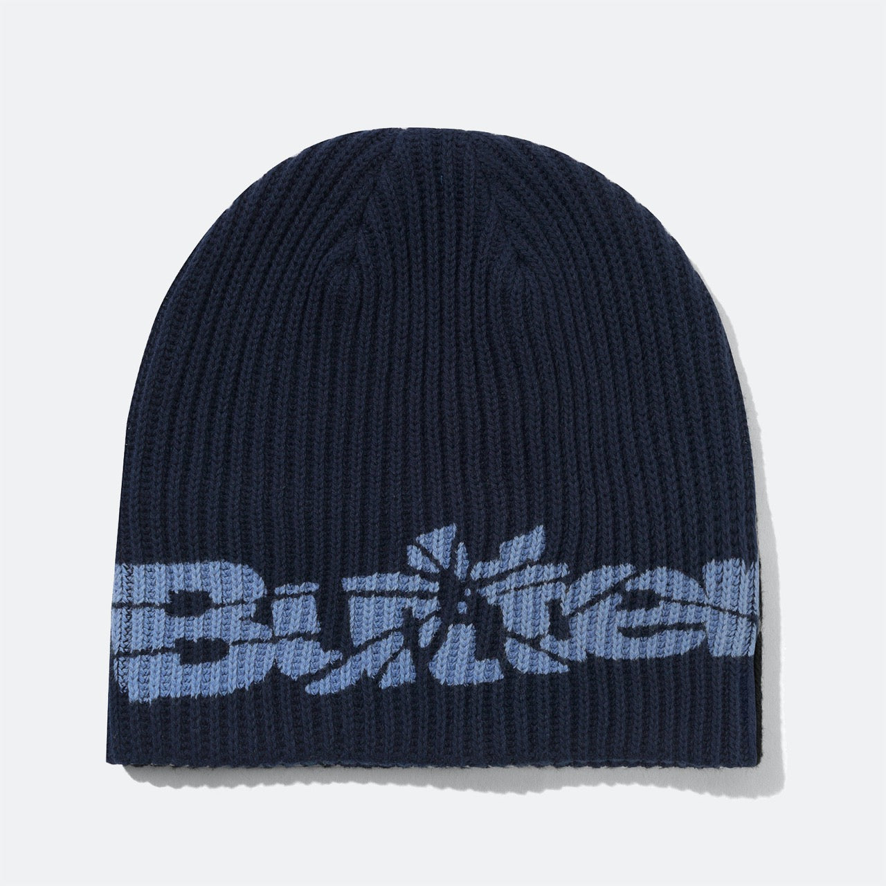 Butter Goods - Smashed Logo Knitted Skully Beanie - Navy
