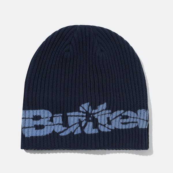 Butter Goods - Smashed Logo Knitted Skully Beanie - Navy