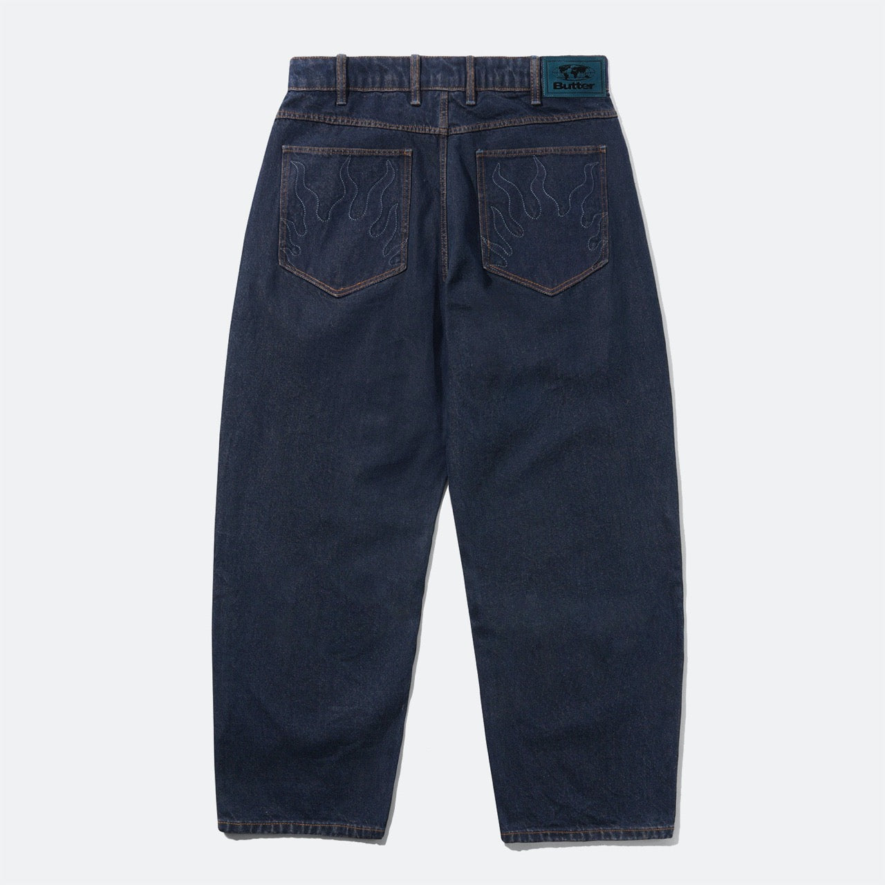 Butter Goods - Solar Fade Denim Jeans - Tinted Dark Indigo