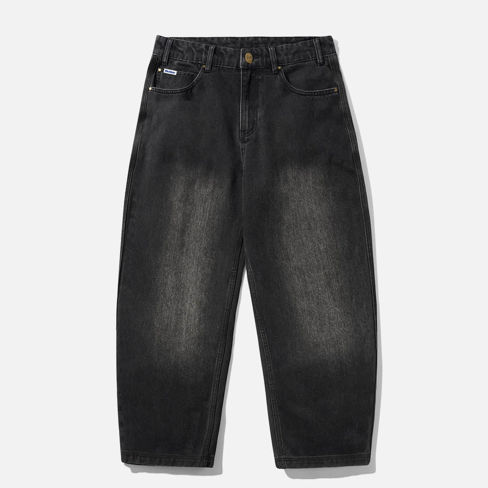 Butter Goods - Peanuts Spike Denim Jeans - Faded Black