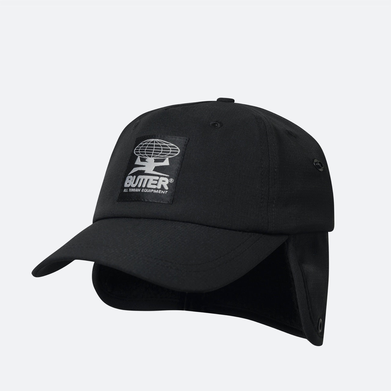 Butter Goods - All Terrain 5 Panel Cap - Black