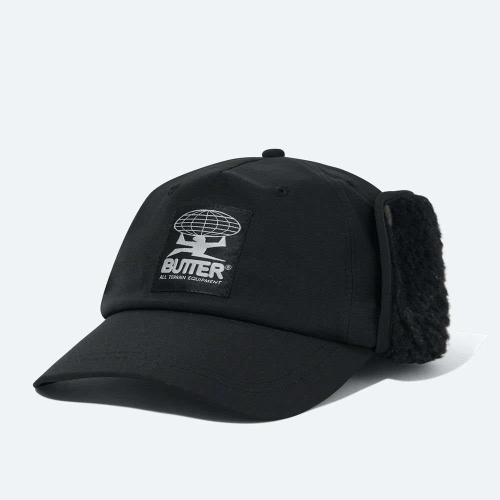 Butter Goods - All Terrain 5 Panel Cap - Black