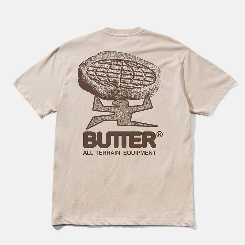 Butter Goods - Terrain T-Shirt - Bone