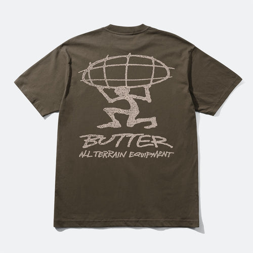 Butter Goods - Terrain T-Shirt - Brown