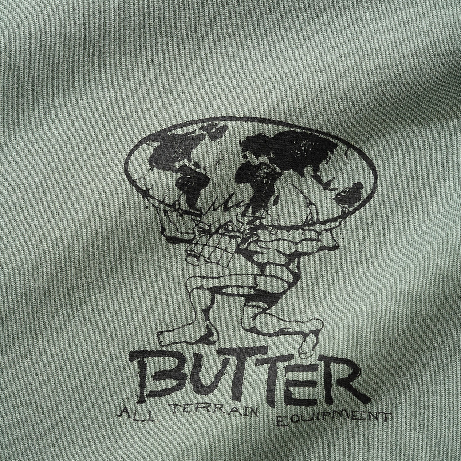 Butter Goods - Terrain T-Shirt - Dull Mint
