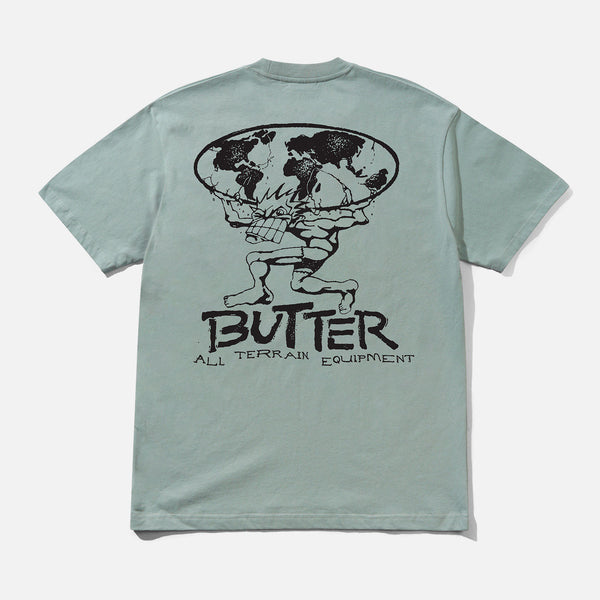 Butter Goods - Terrain T-Shirt - Dull Mint