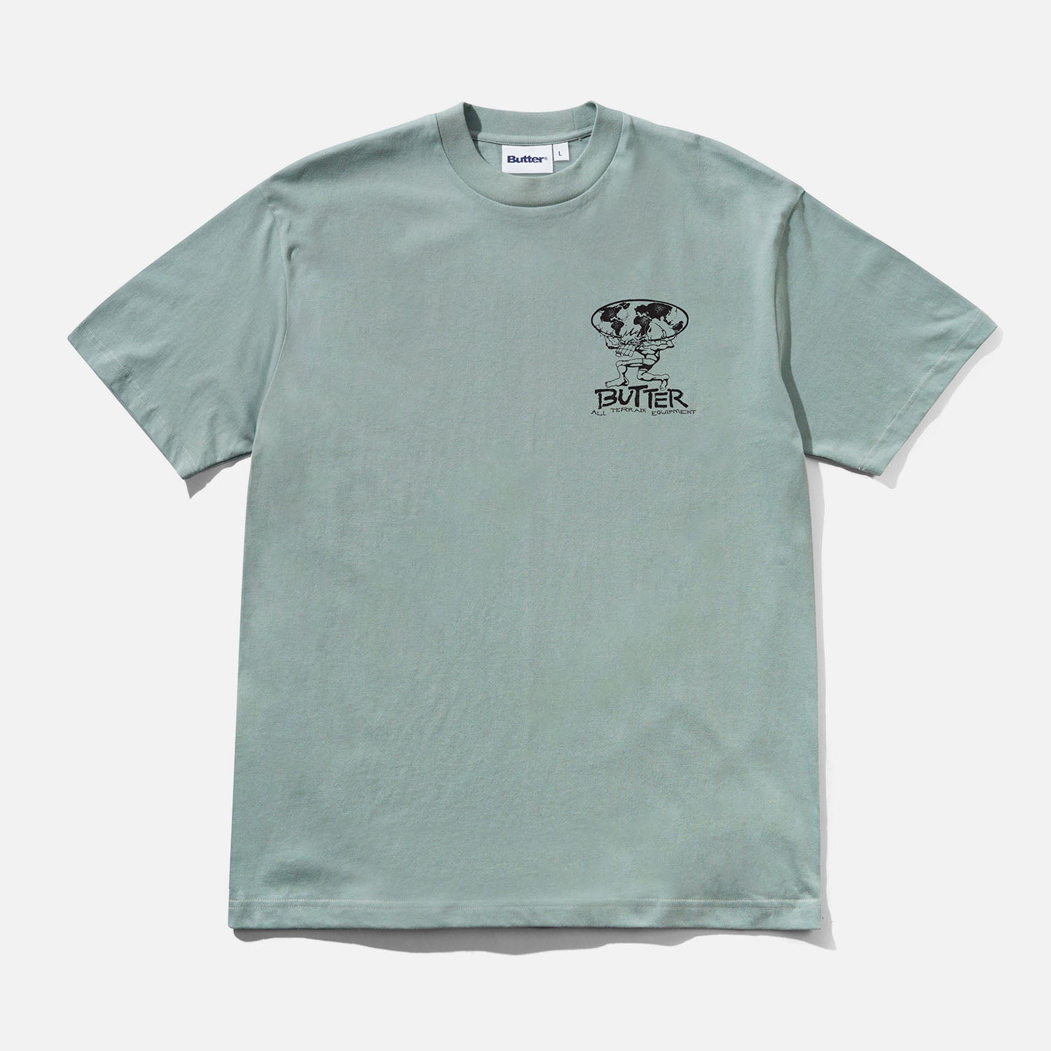 Butter Goods - Terrain T-Shirt - Dull Mint