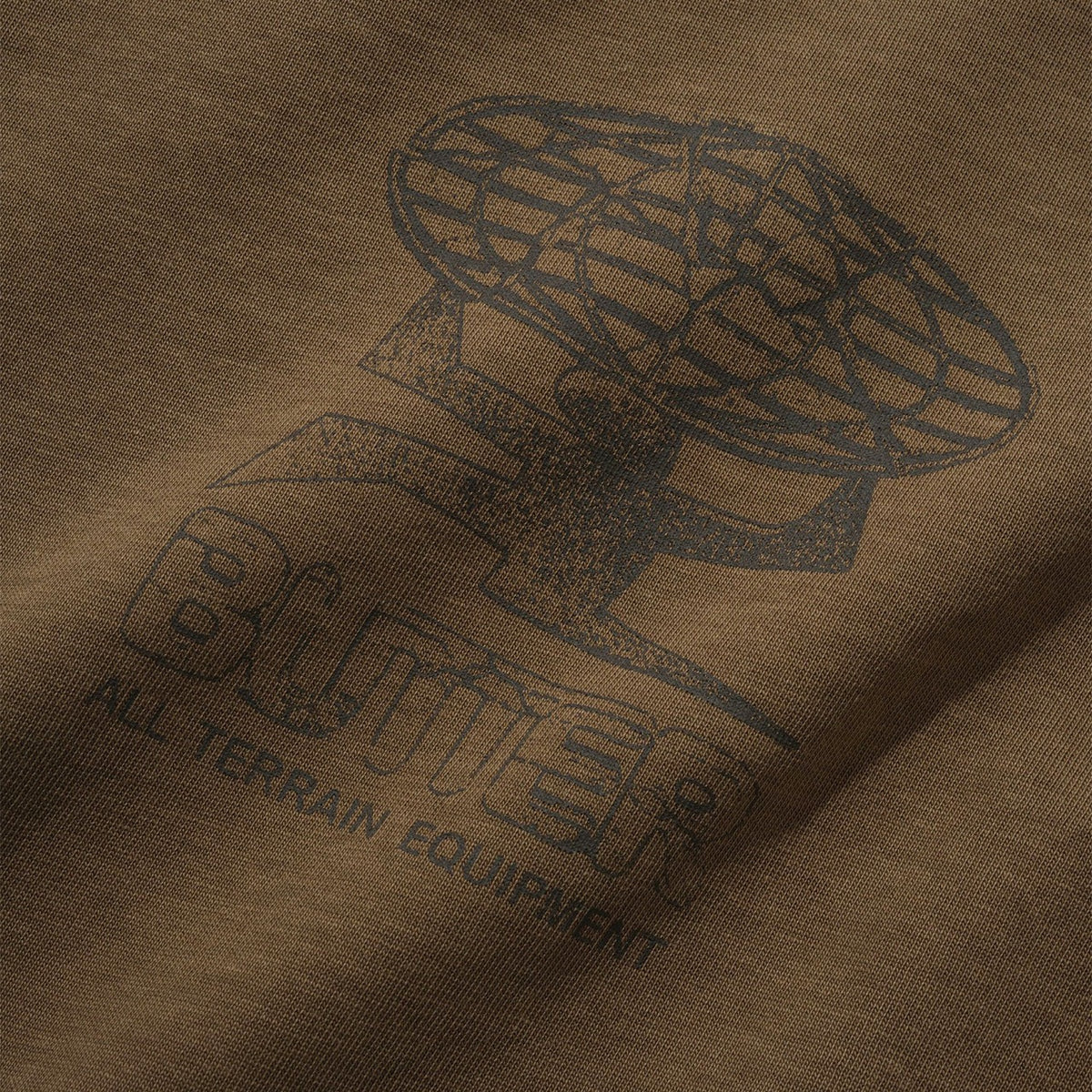 Butter Goods - Terrain T-Shirt - Dark Taupe