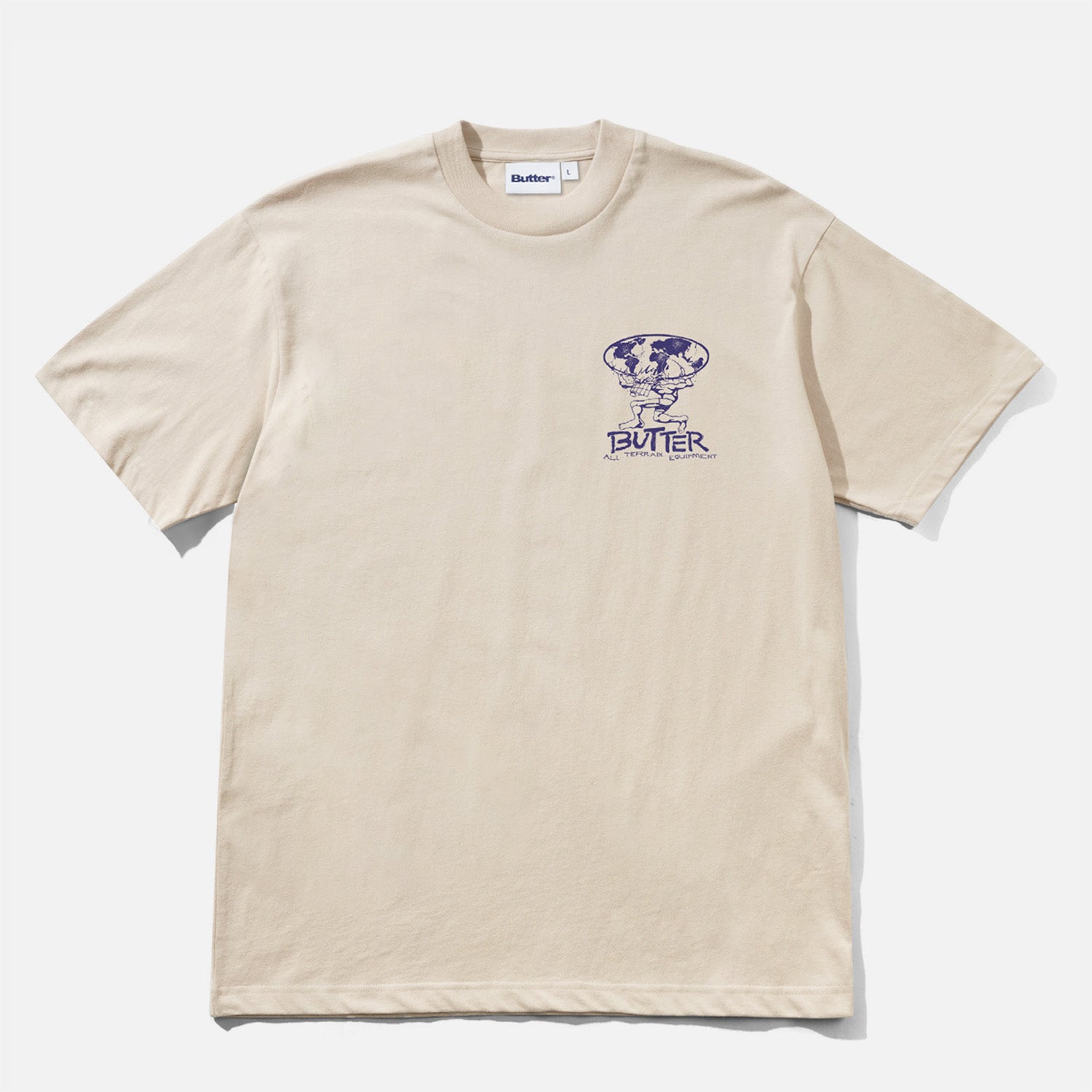 Butter Goods - Terrain T-Shirt - Bone