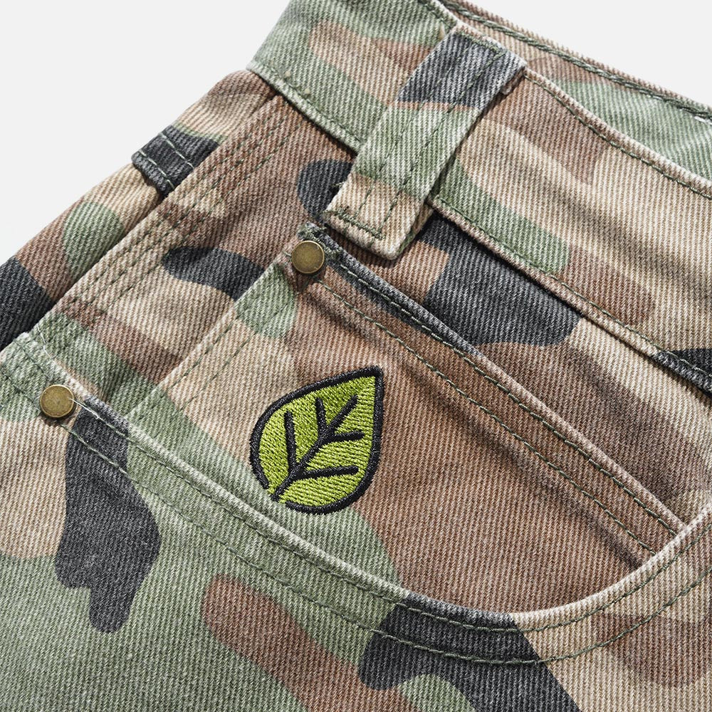Butter Goods - Weathergear Denim Jeans - Woodland Camo
