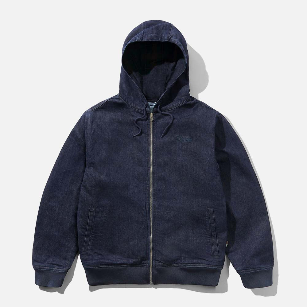 Butter Goods - Hooded Work Jacket - Rinsed Indigo