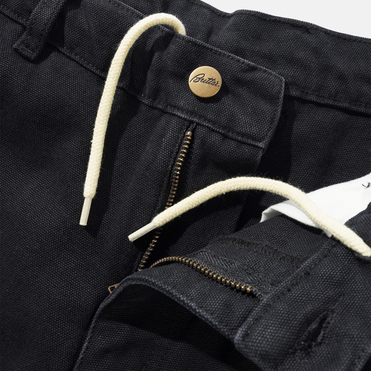 Butter Goods - Canvas Work Pants - Black