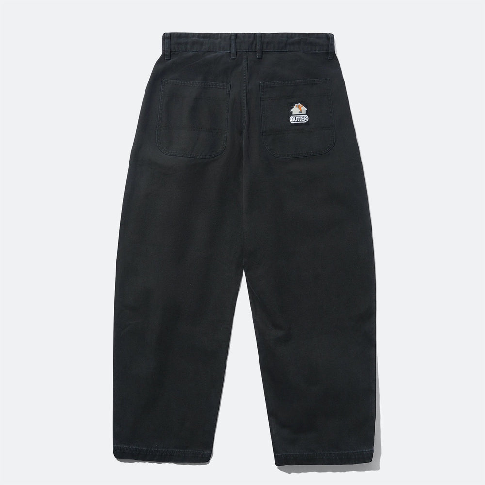 Butter Goods - Work Pants - Washed Black