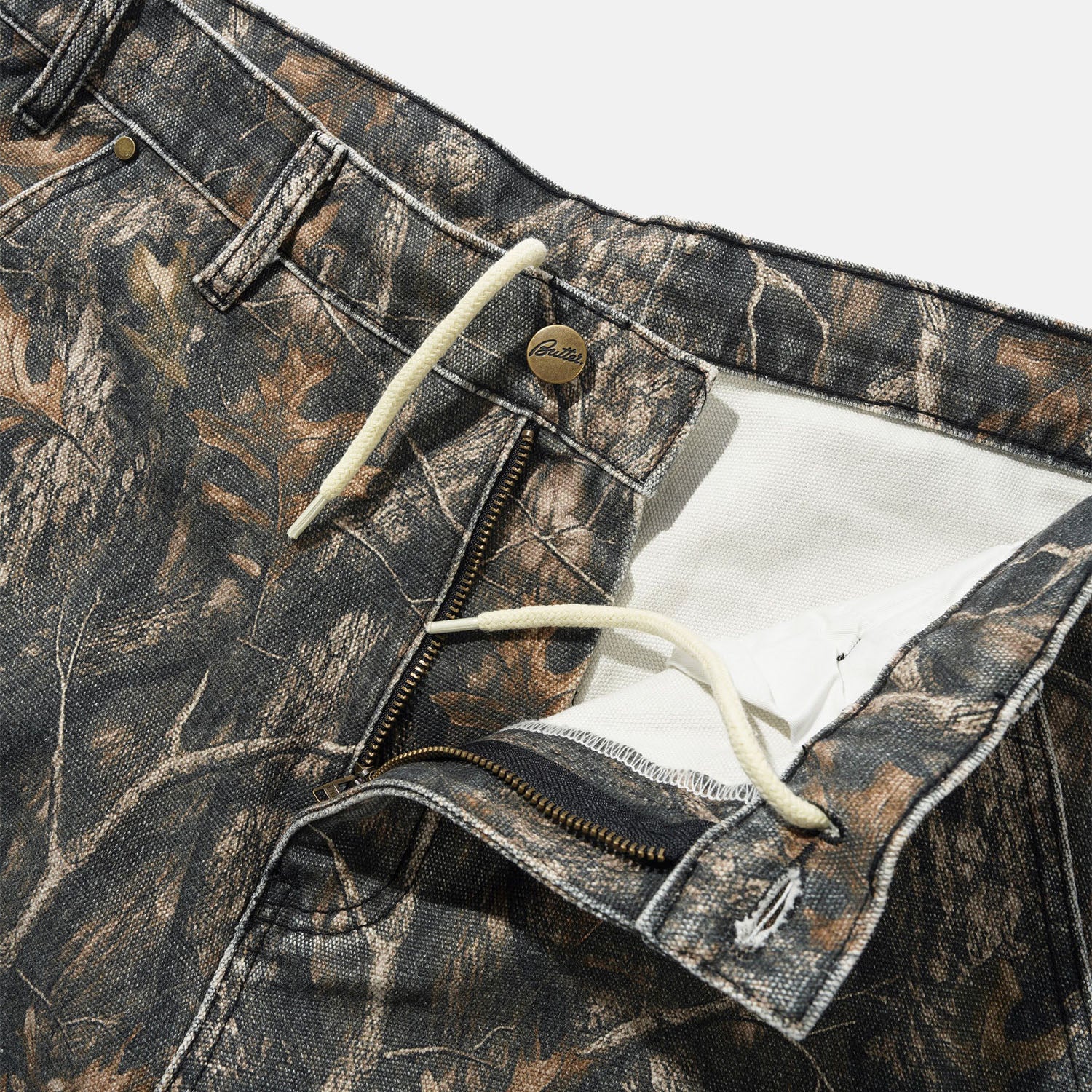 Butter Goods - Work Shorts - Forest Camo