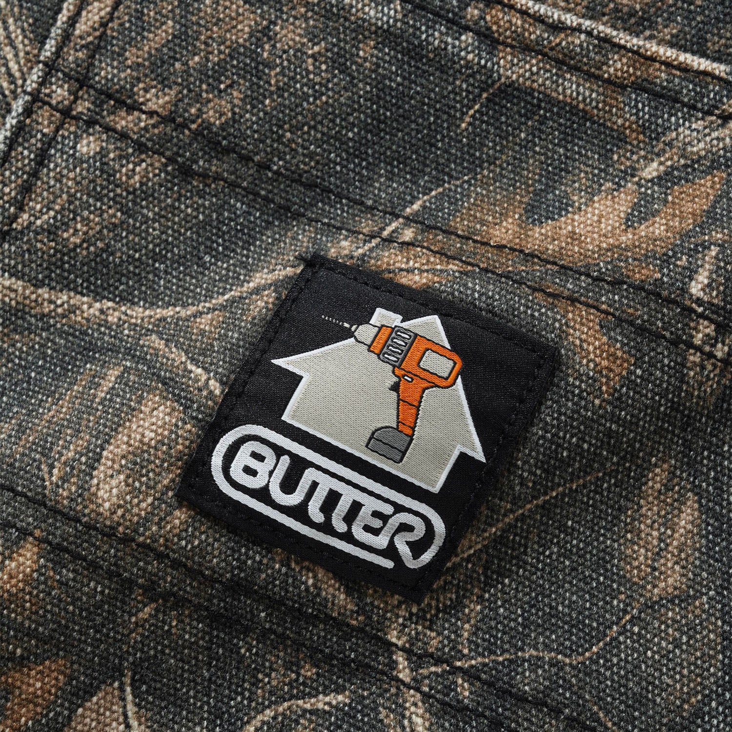 Butter Goods - Work Shorts - Forest Camo