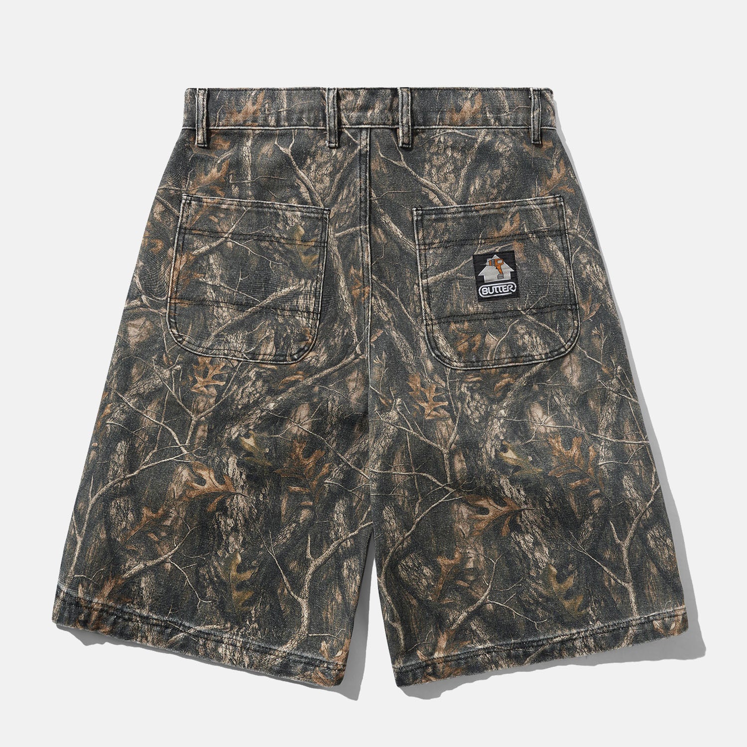 Butter Goods - Work Shorts - Forest Camo