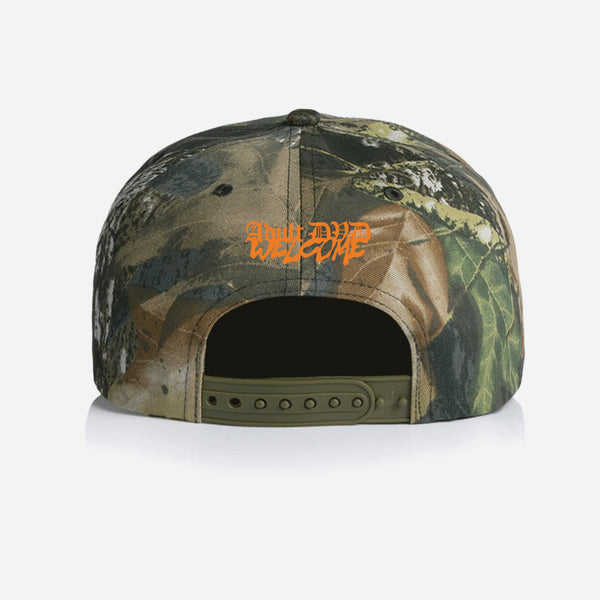 Welcome Skate Store - Adult DVD Snapback Cap - Real Tree Lee