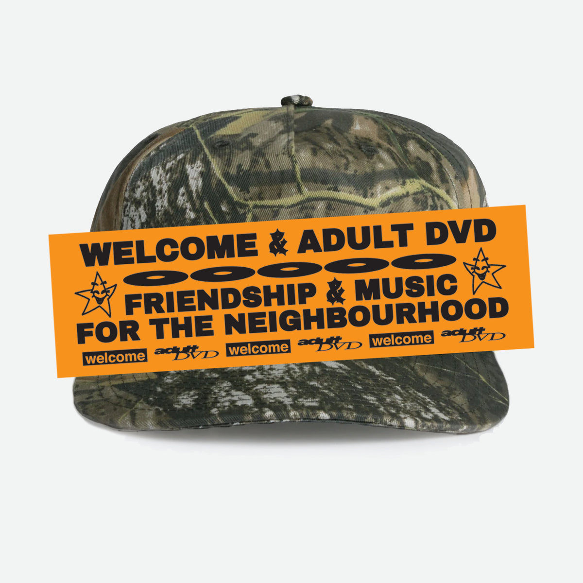 Welcome Skate Store - Adult DVD Snapback Cap - Real Tree Lee
