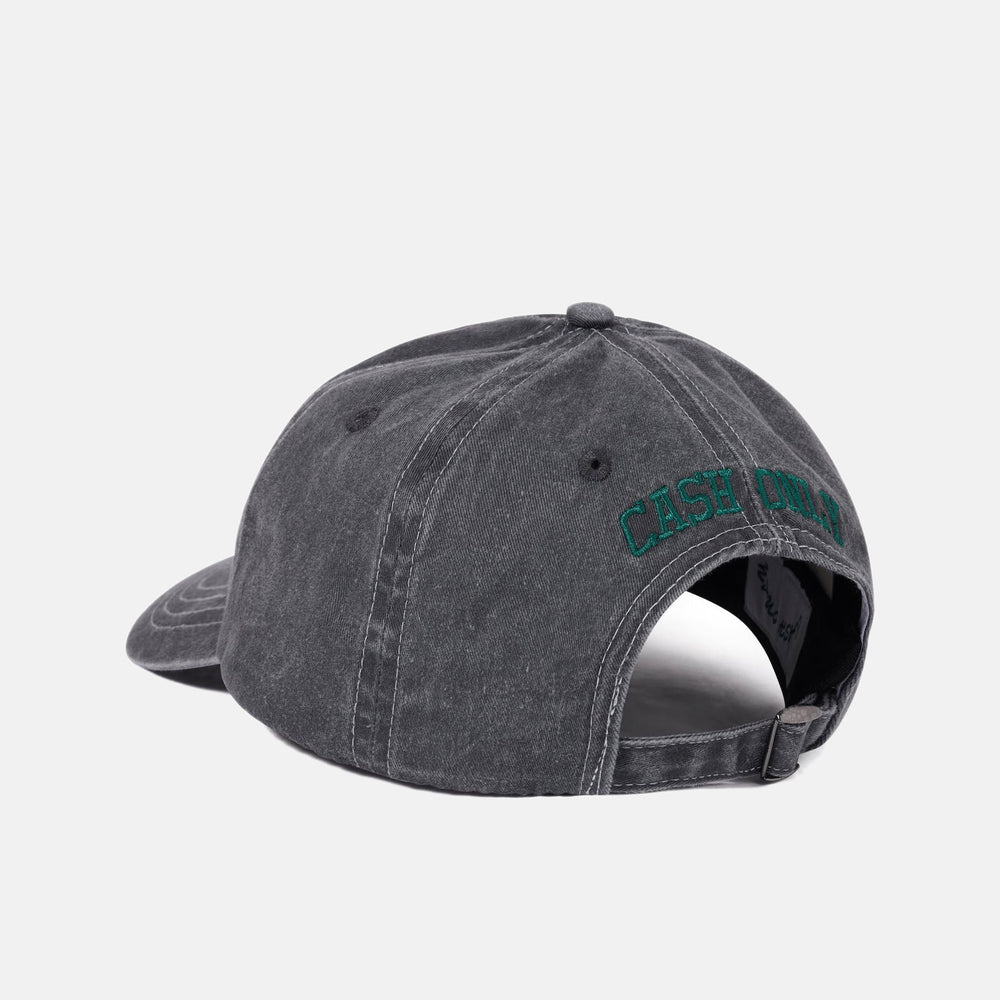 Cash Only - Campus 6 Panel Cap - Black