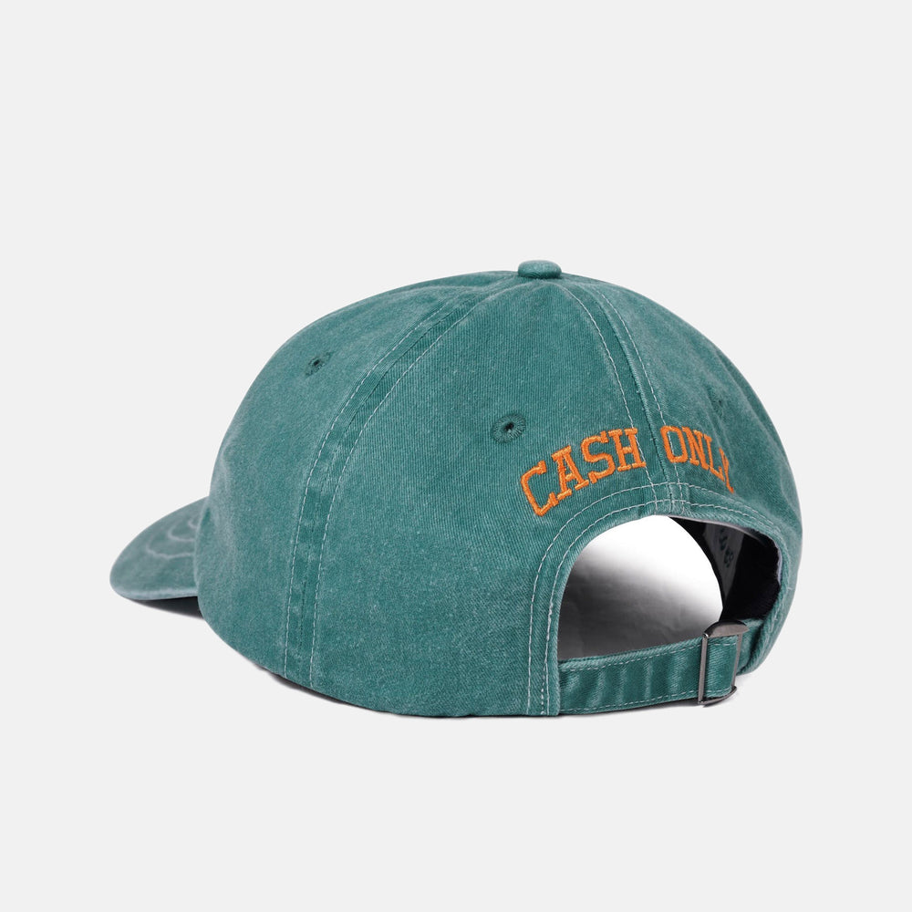 Cash Only - Campus 6 Panel Cap - Forest