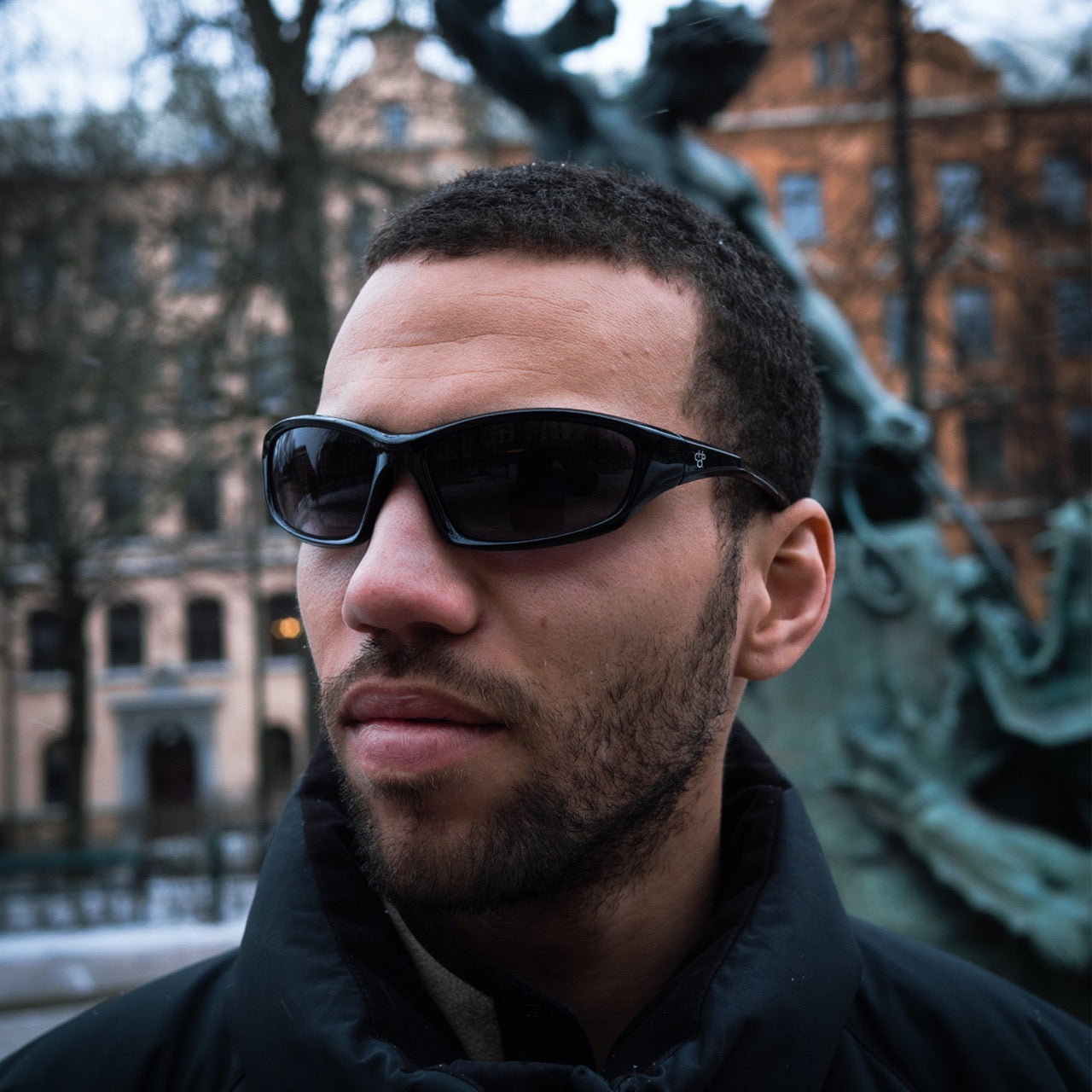 CHPO - Kotti Sunglasses - Shiny Black