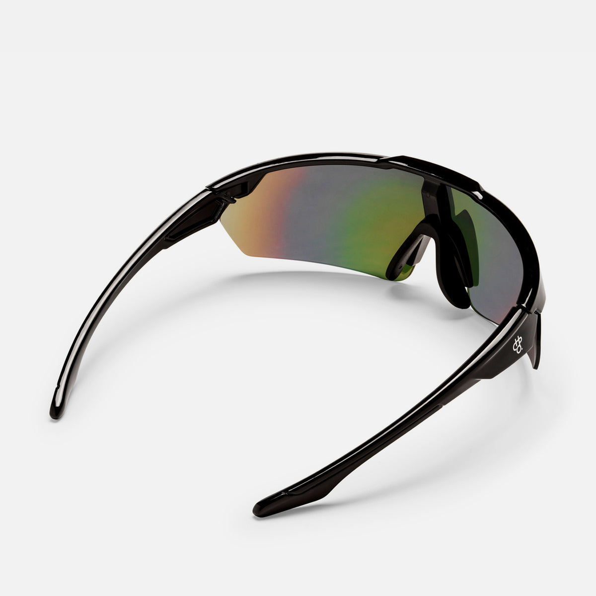 CHPO - Soda Sunglasses - Shiny Black / Red Mirror