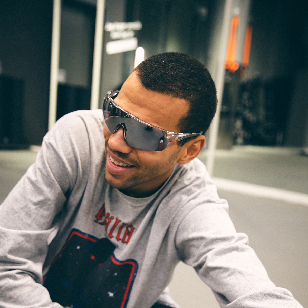 CHPO - Soda Sunglasses - Grey / Silver Mirror