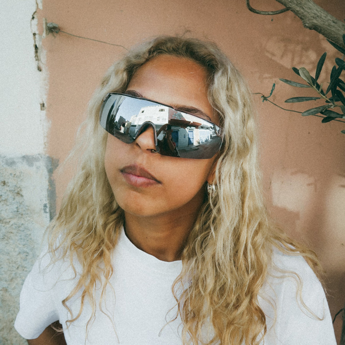 CHPO - Soda Sunglasses - Grey / Silver Mirror
