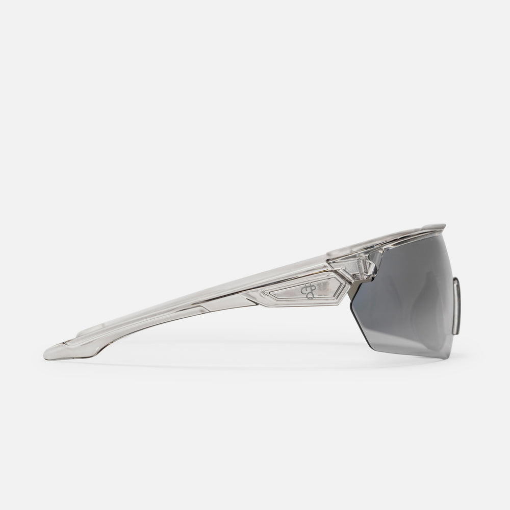 CHPO - Soda Sunglasses - Grey / Silver Mirror