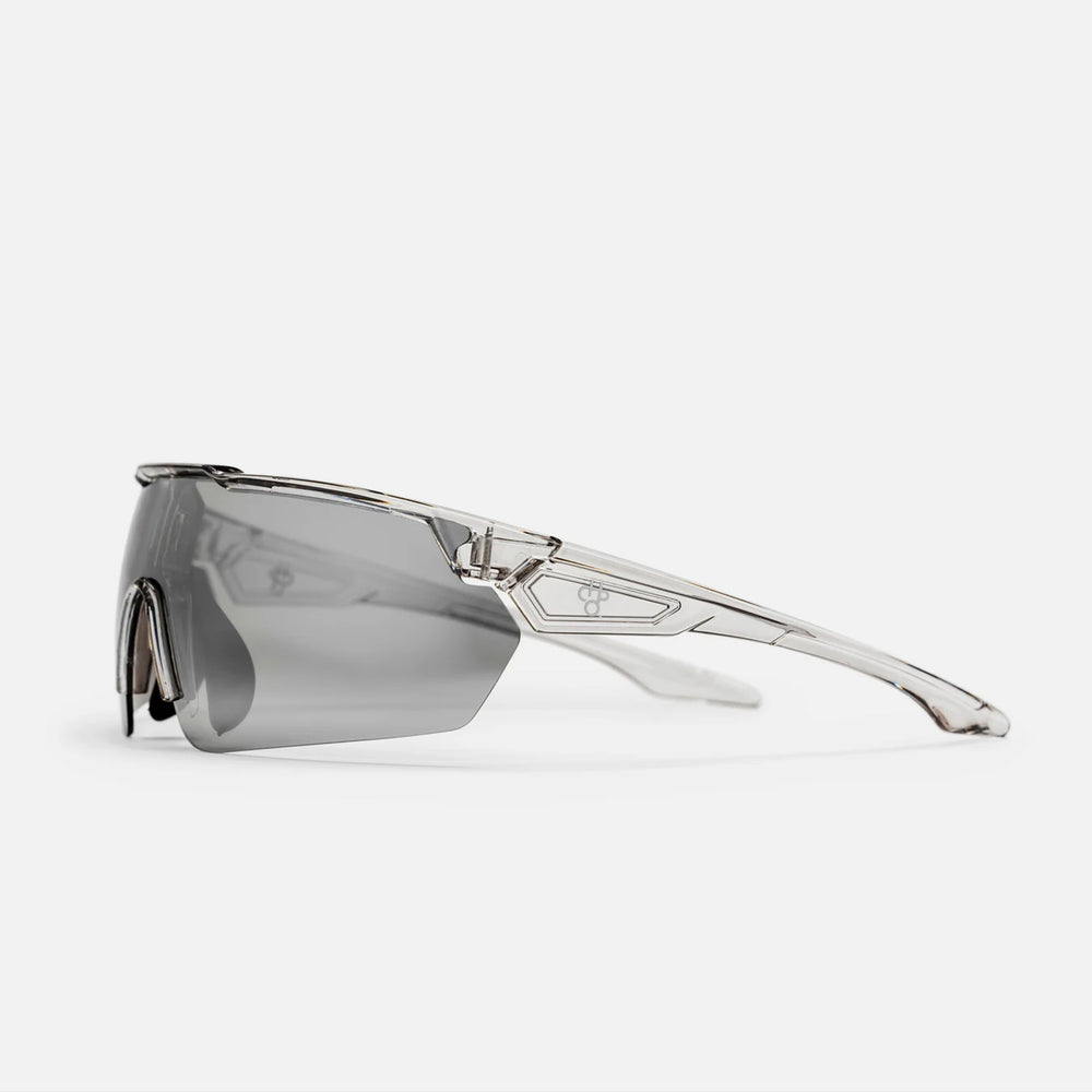CHPO - Soda Sunglasses - Grey / Silver Mirror