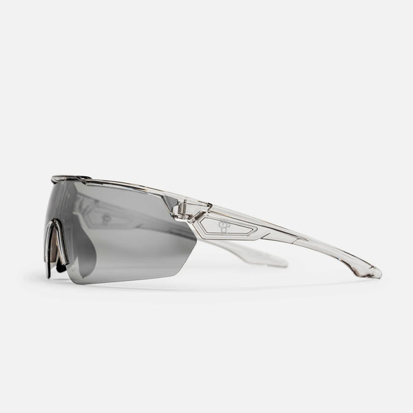 CHPO - Soda Sunglasses - Grey / Silver Mirror