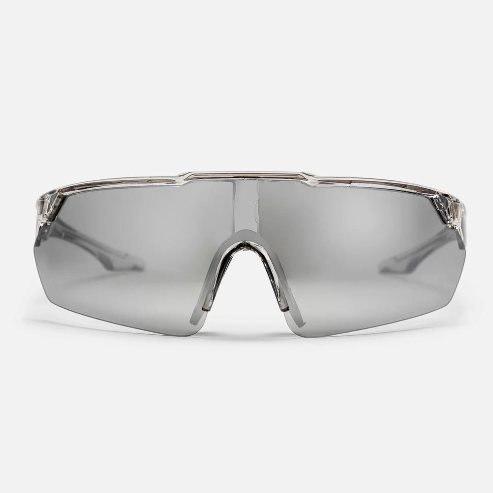 CHPO - Soda Sunglasses - Grey / Silver Mirror