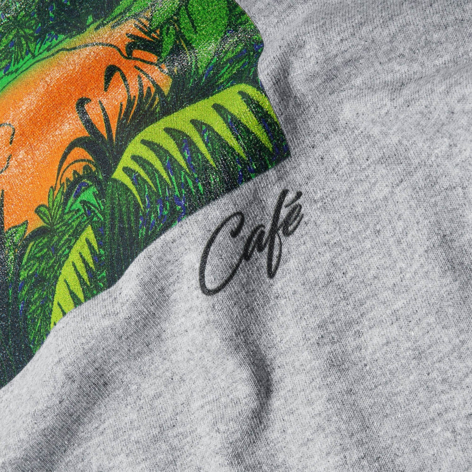 Skateboard Cafe - Mountains T-Shirt - Heather Grey