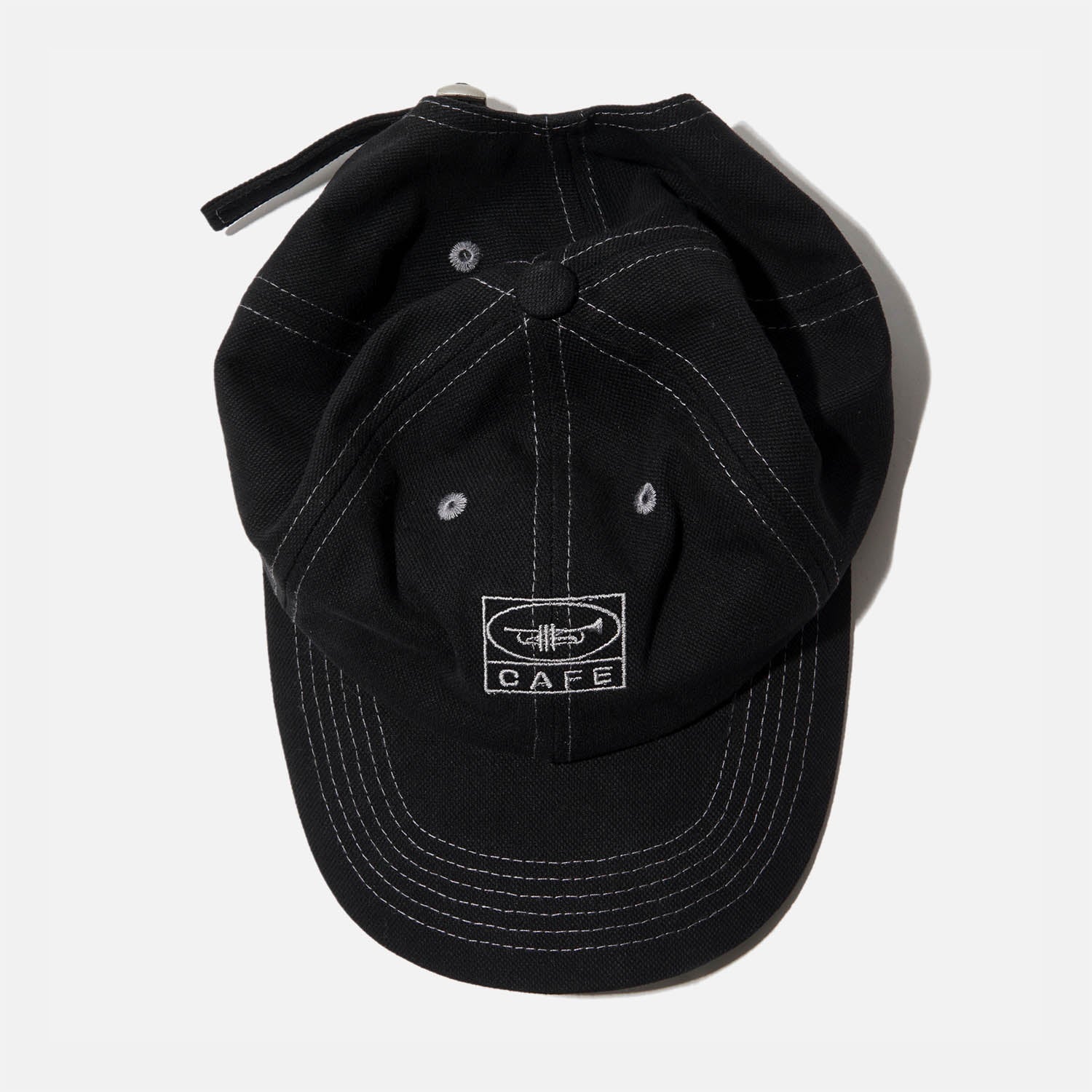 Skateboard Cafe - 45 6 Panel Cap - Black