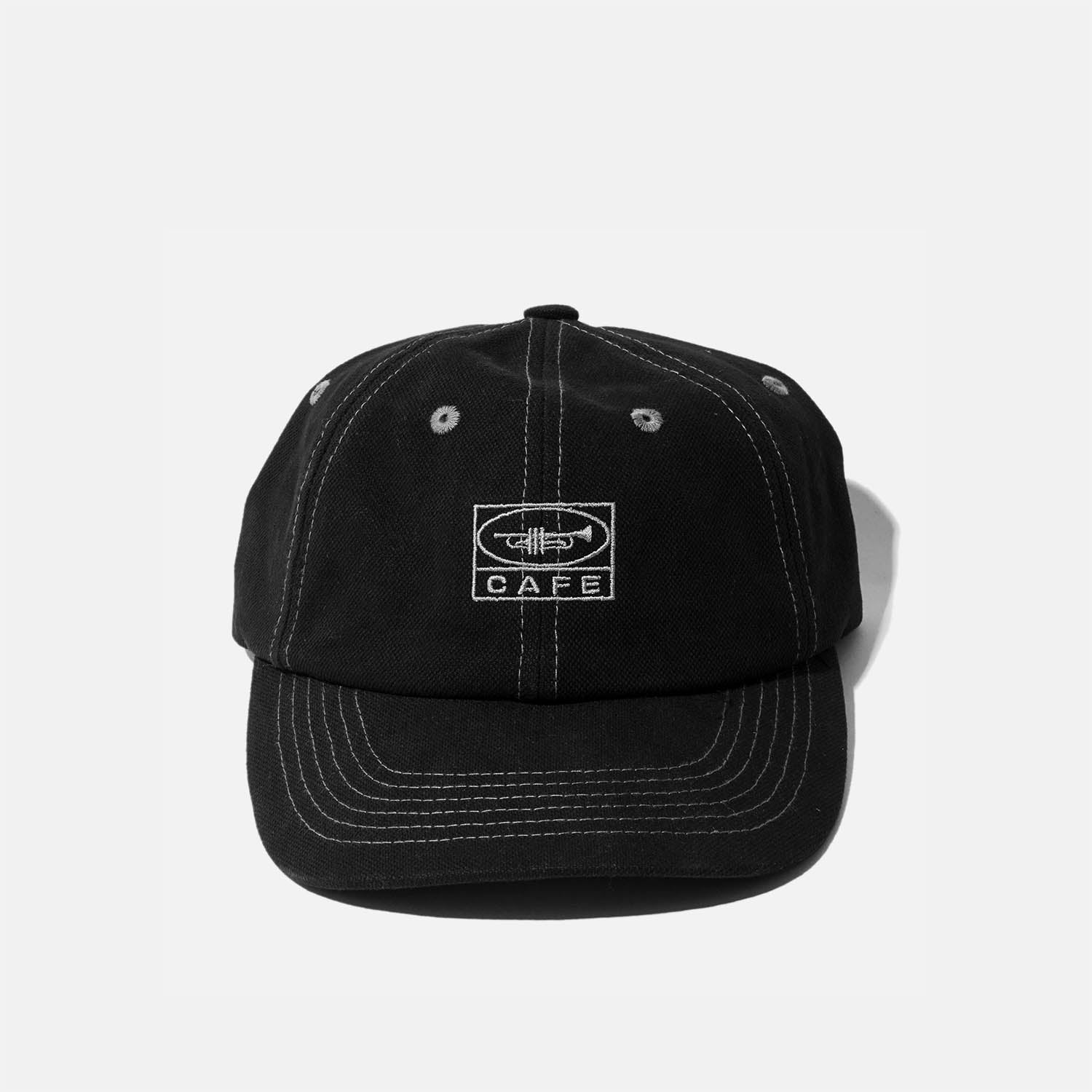 Skateboard Cafe - 45 6 Panel Cap - Black