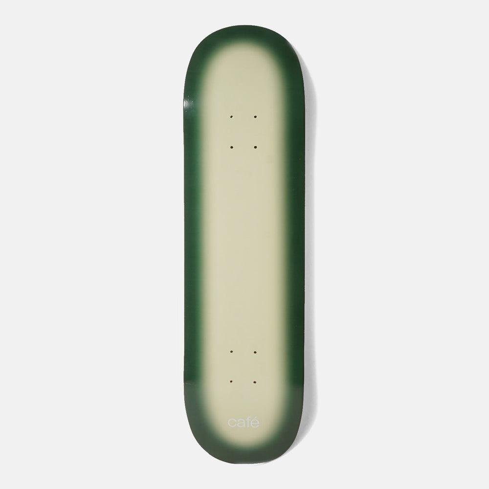 Skateboard Cafe - 8.25" Fade Deck - Ecru / Forest Green