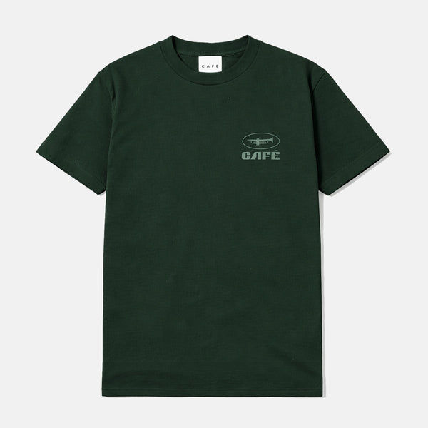 Skateboard Cafe - Collective Rhythm T-Shirt - Forest Green