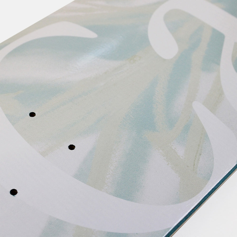 Skateboard Cafe - 8.75" JLH Skateboard Deck - Cream / Green