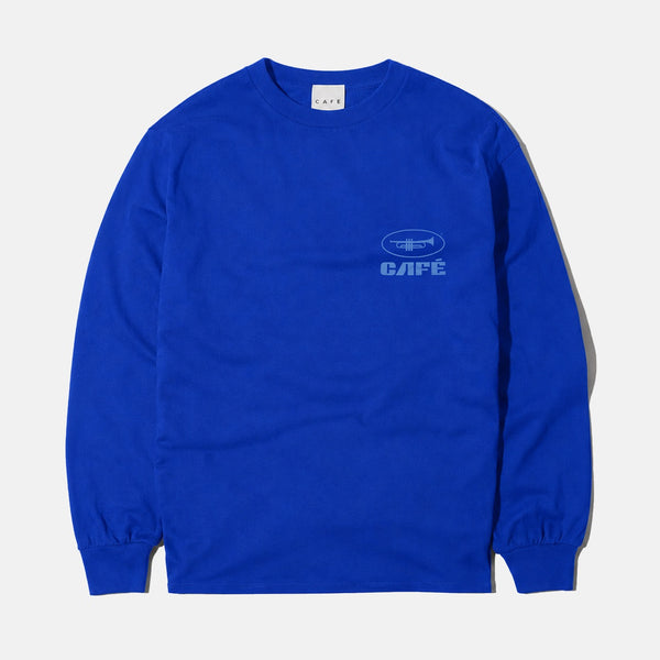 Skateboard Cafe - Collective Rhythm Longsleeve T-Shirt - Royal Blue