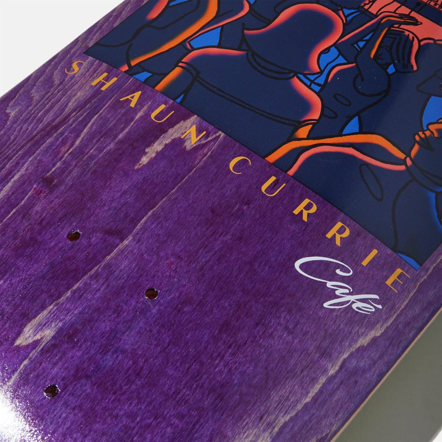 Skateboard Cafe - 8.375" Premier Skateboard Deck - Purple