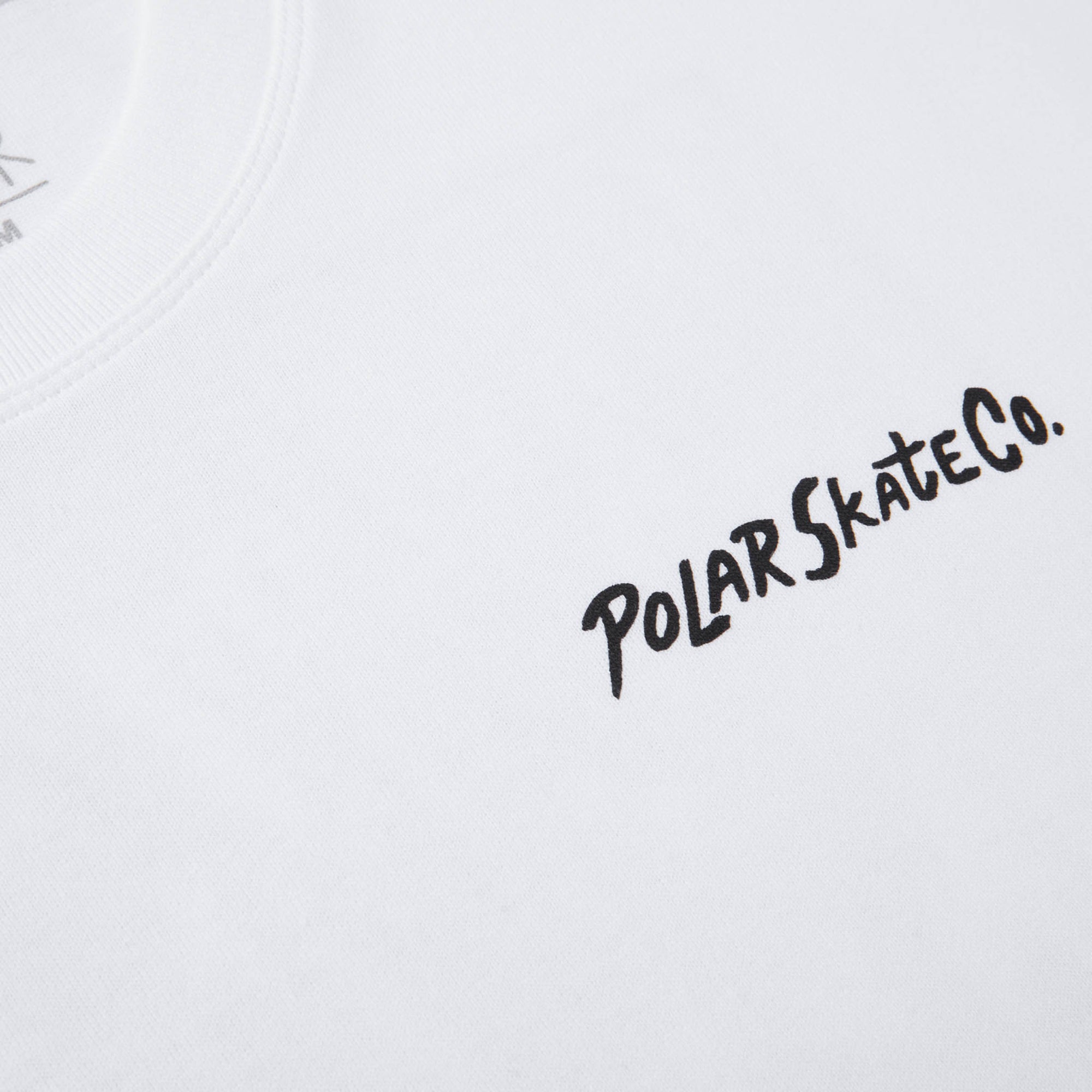 Polar Skate Co. - Campfire Longsleeve T-Shirt - White