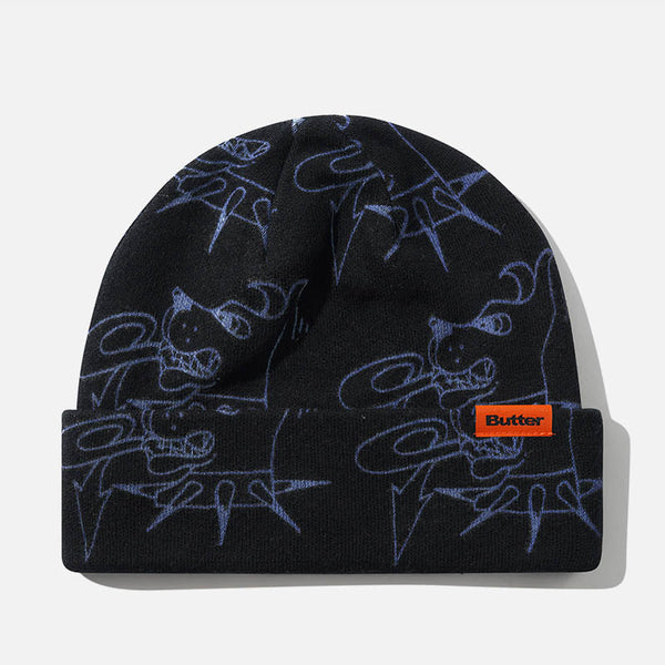 Butter Goods - Canine Cuff Beanie - Black