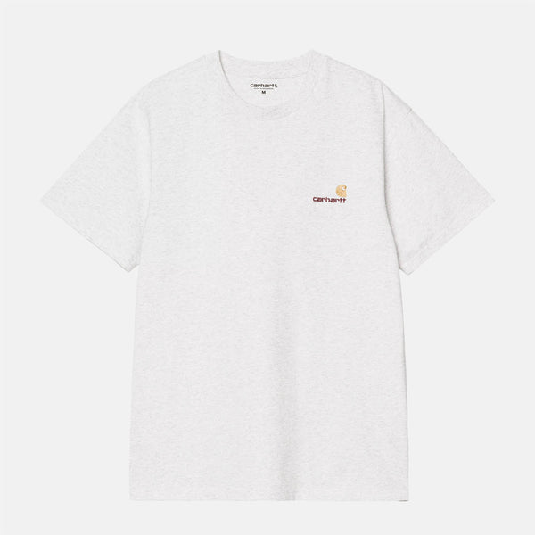 Carhartt WIP - American Script T-Shirt - Ash Heather