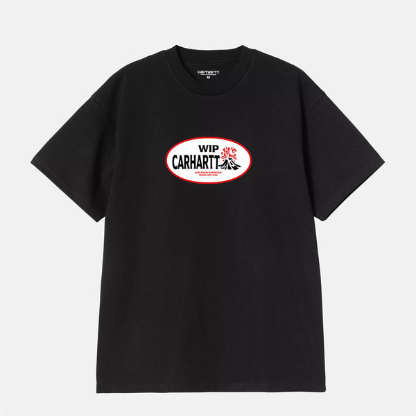 Carhartt WIP - Harlequin BBQ T-Shirt - Black