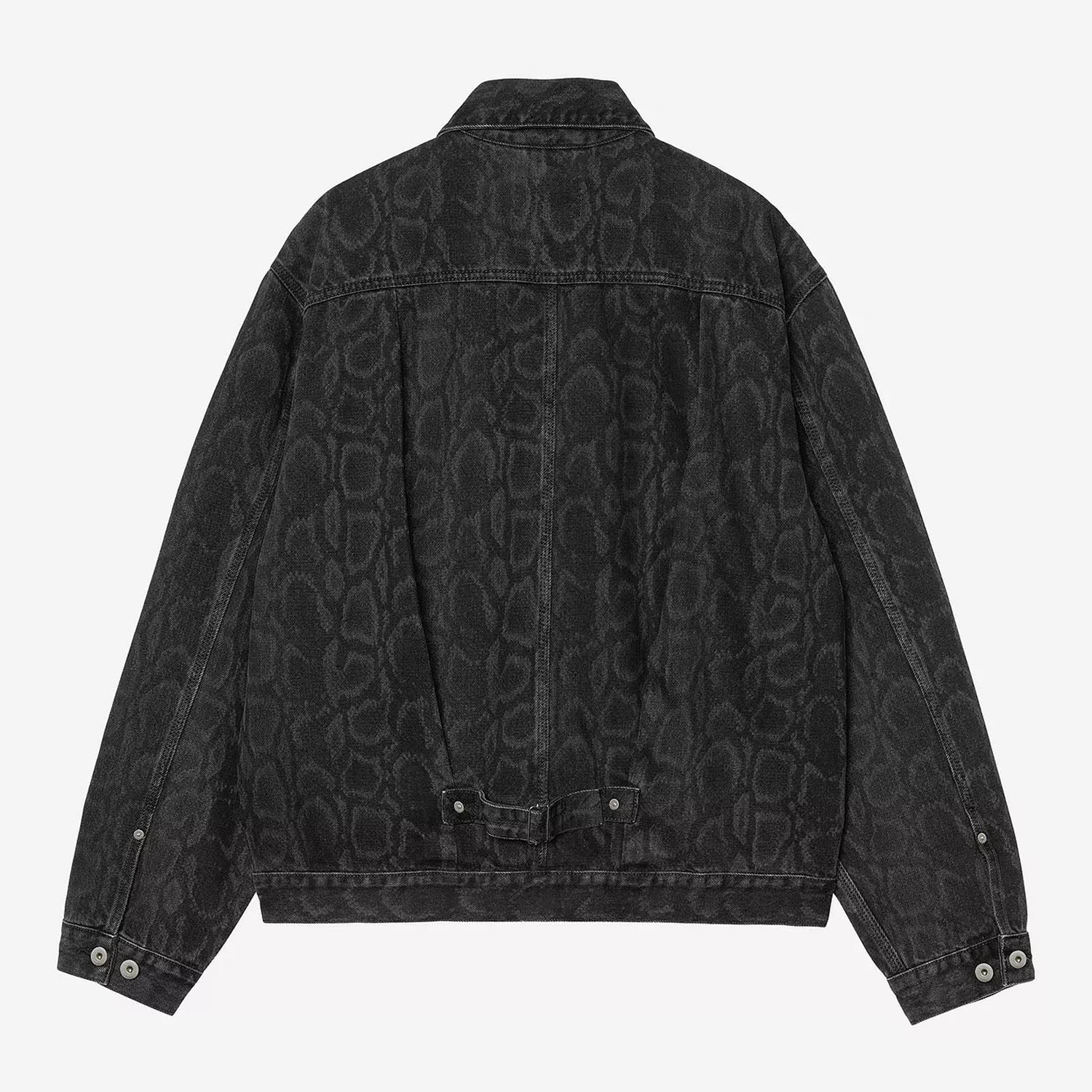 Carhartt WIP - Belmar Jacket - Snake Camo / Black (Heavy Stone Wash)