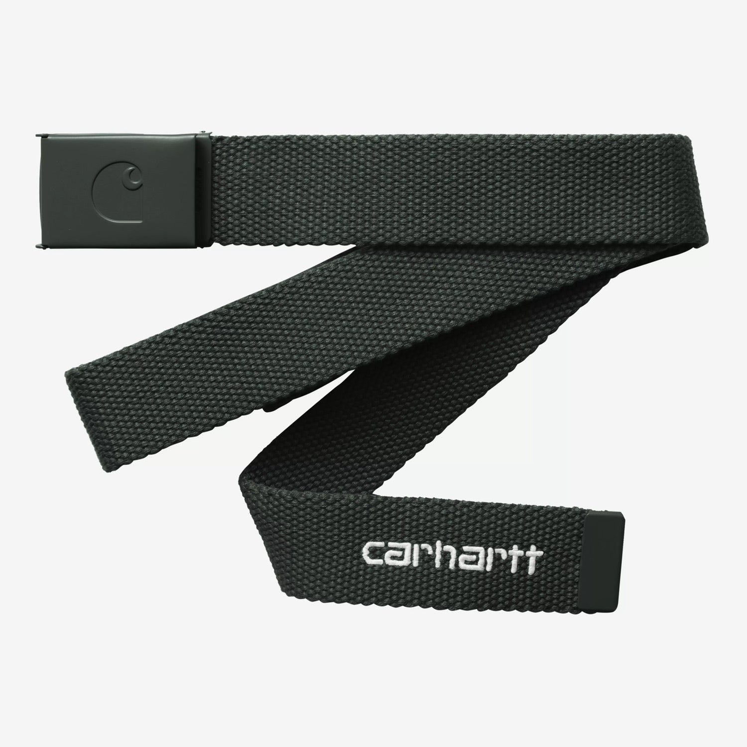 Carhartt WIP - C-Logo Clip Belt - Raven / White