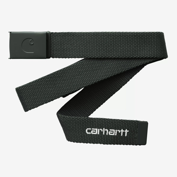 Carhartt WIP - C-Logo Clip Belt - Raven / White