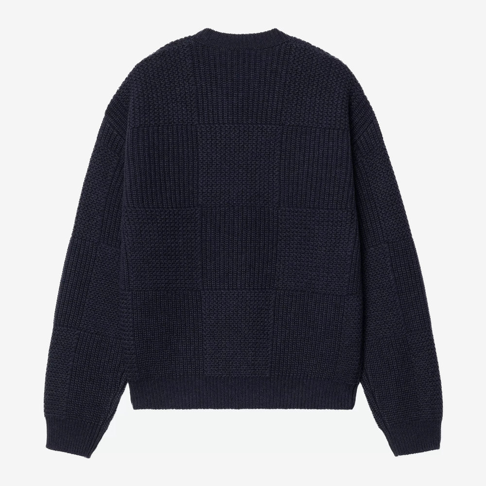 Carhartt WIP - Bishop Knitted Sweatshirt - Dark Navy